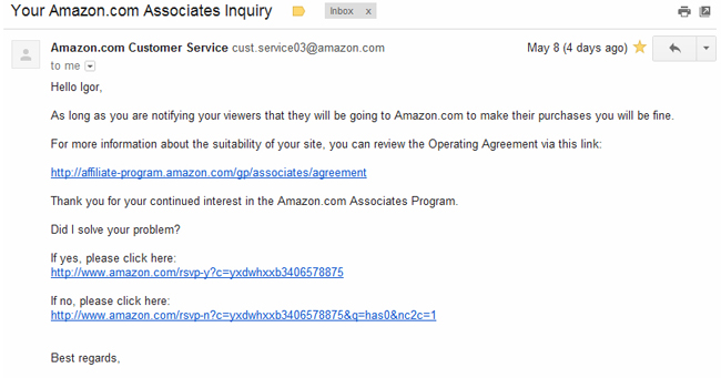 Amazon affiliate program review 2012